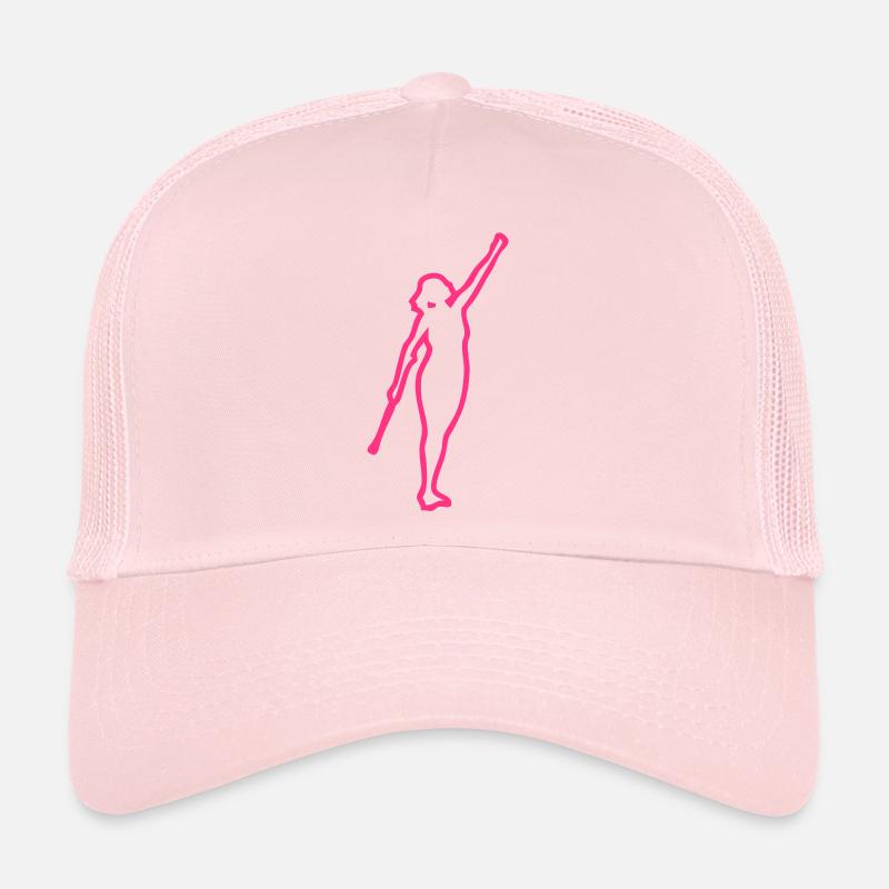 danseuse twirling baton trace2 Casquette trucker 