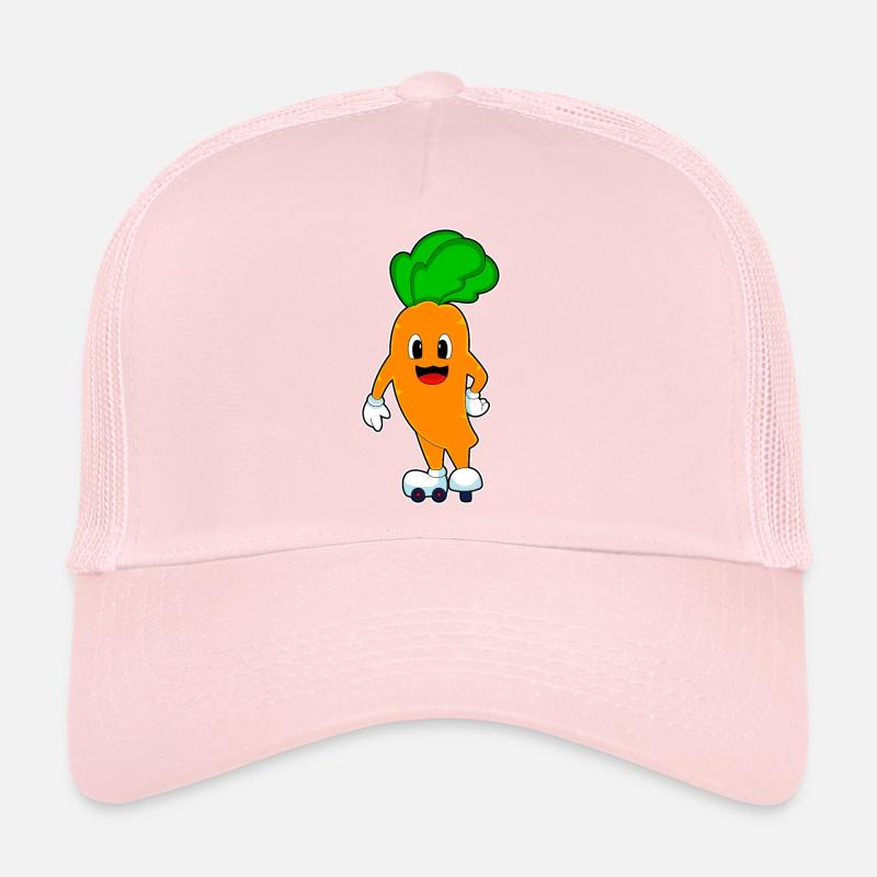 Carrot Roller Skating Roller Skates Casquette trucker 
