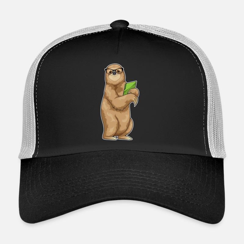 Sloth Secretary Folder Office Trucker Cap
