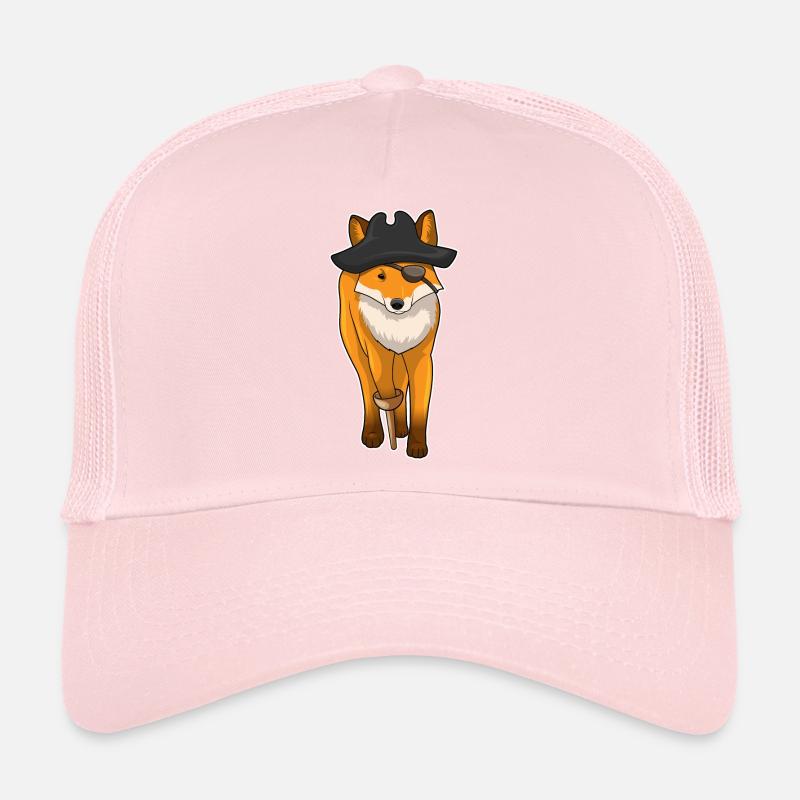 Fox Pirate Eye Patch Casquette trucker 
