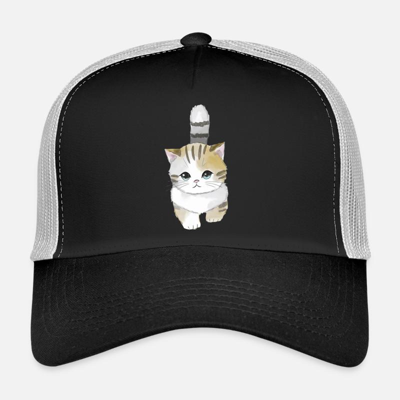 Catwalk - Trucker Cap - Schwarz/Steingrau