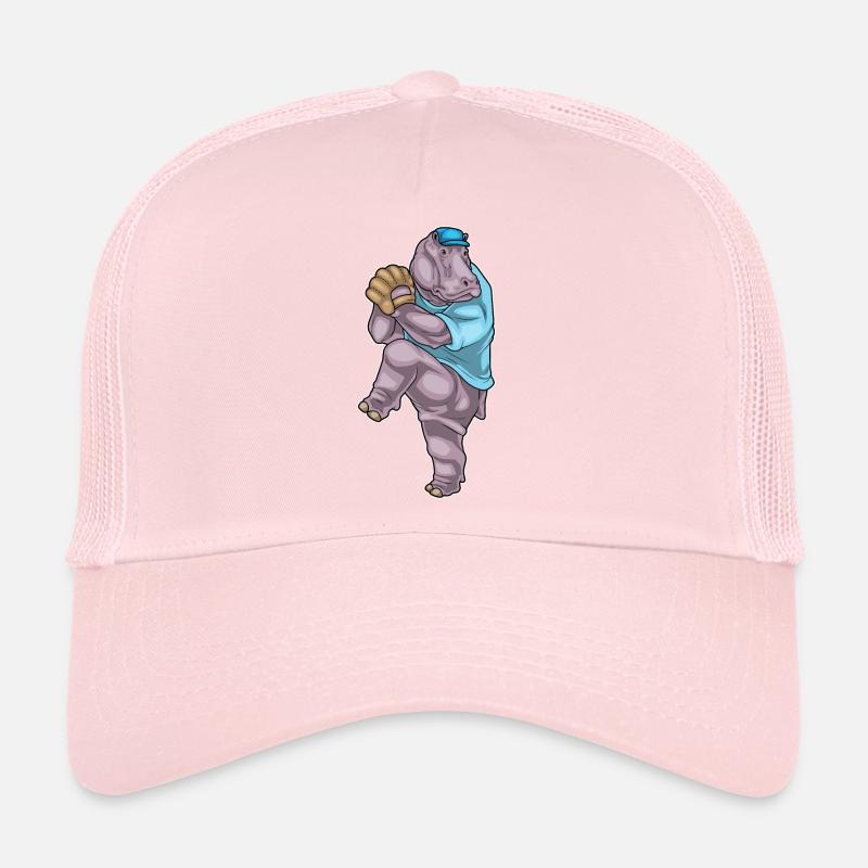 Hippopotamus Gant de baseball Casquette trucker 