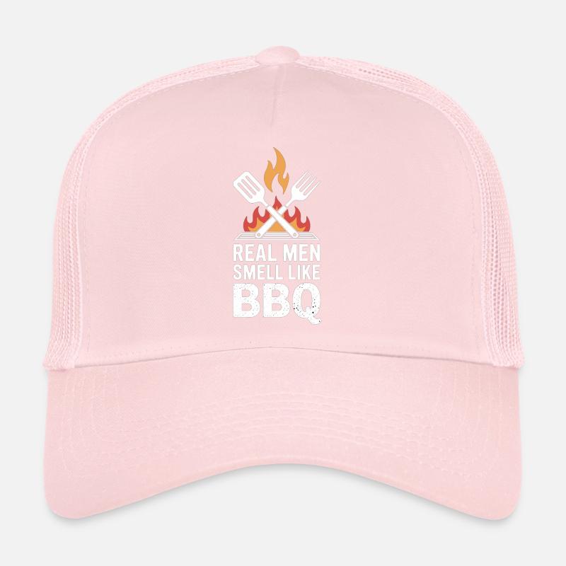 BBQ King – Real Men Smell Like Grill Trucker Cap