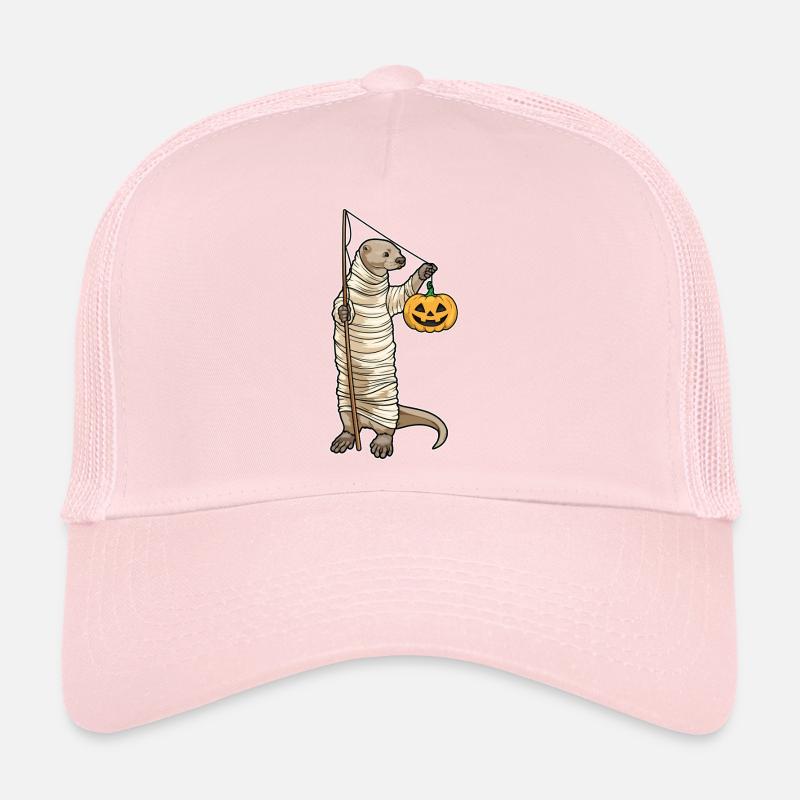 Pêche à la loutre d’Halloween Casquette trucker 