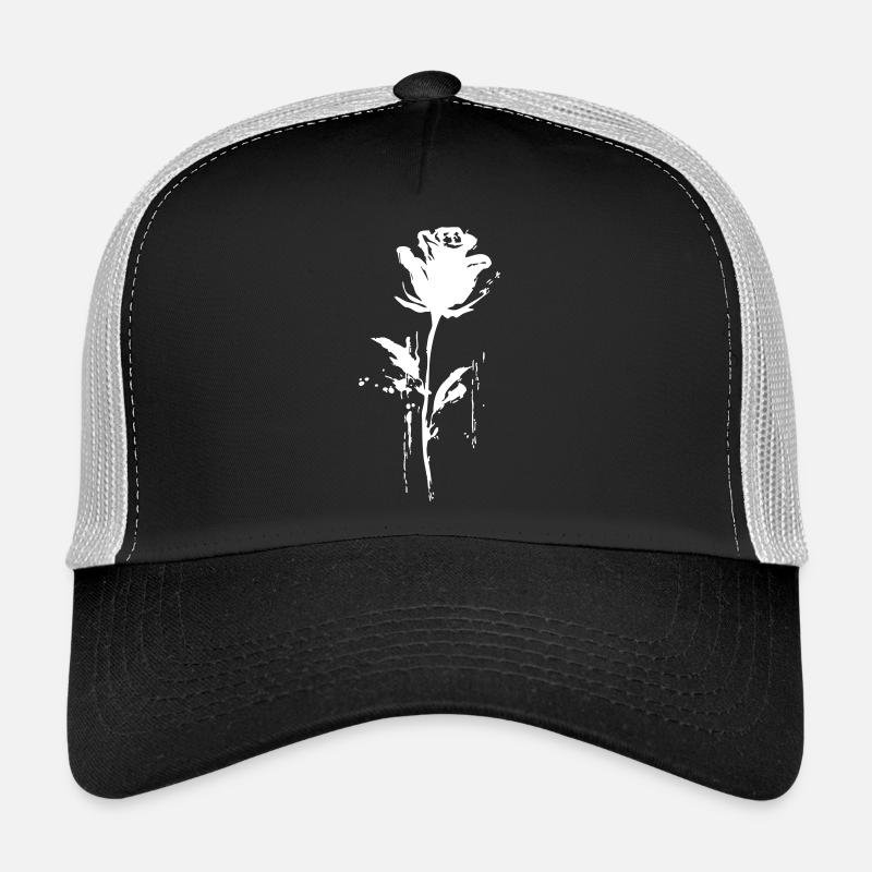 Rose splatter Urban Style Trucker Cap