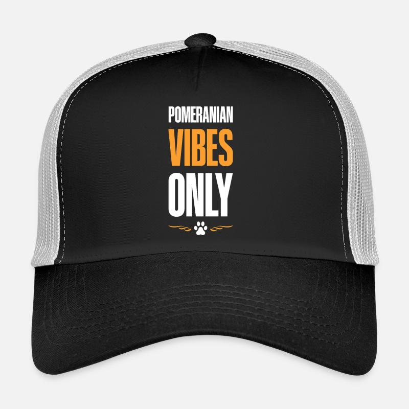 Pomeranian Vibes Only Trucker Cap