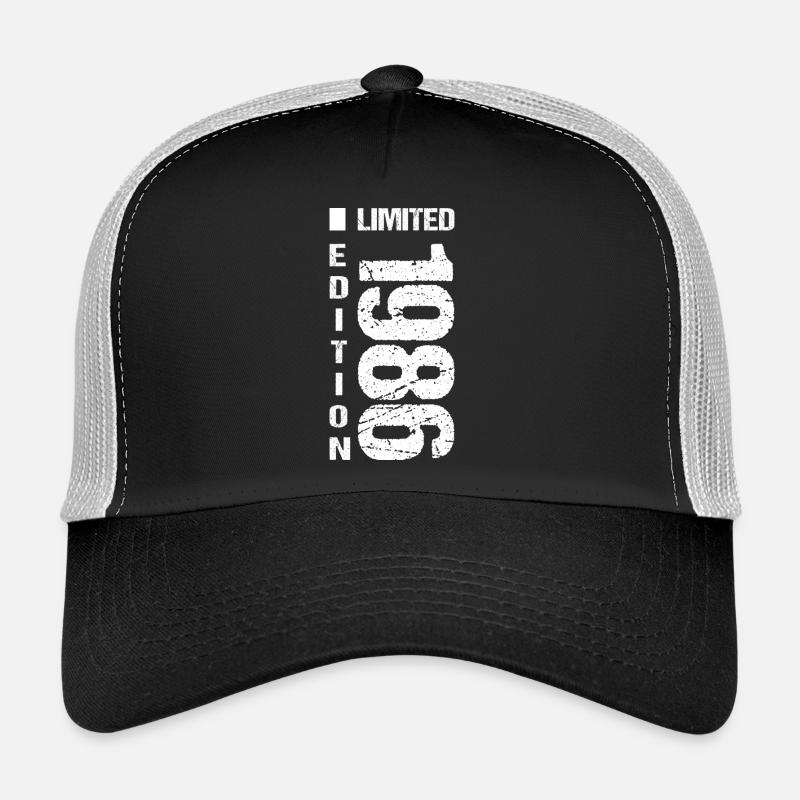 40e anniversaire édition limitée 1986 Casquette trucker 