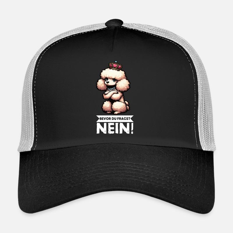 Before you ask Poodle Poodle owner Poodle dog Trucker Cap