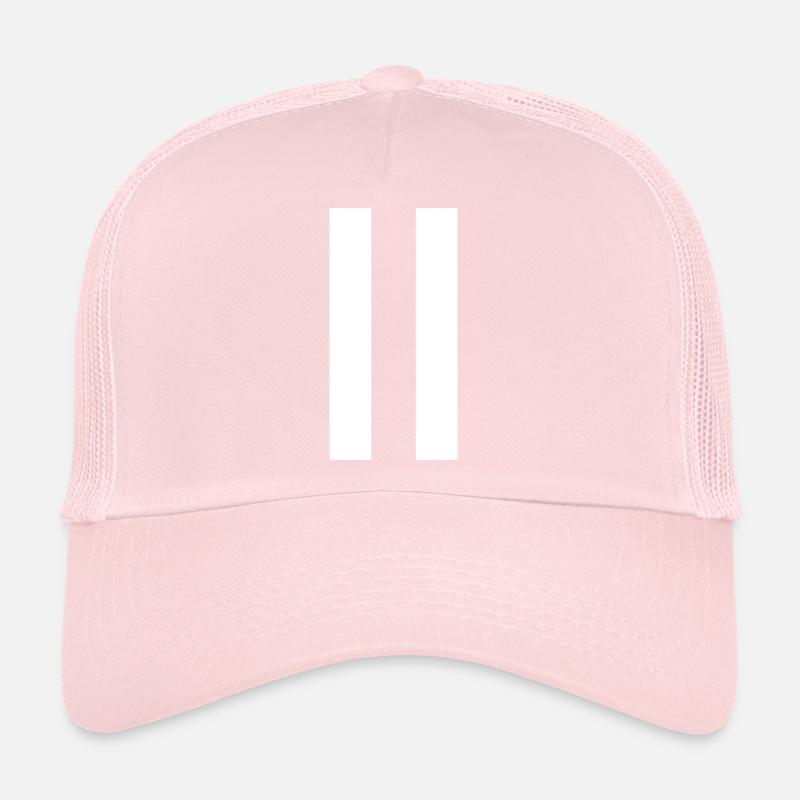 Panneau pause – design minimaliste moderne Casquette trucker 