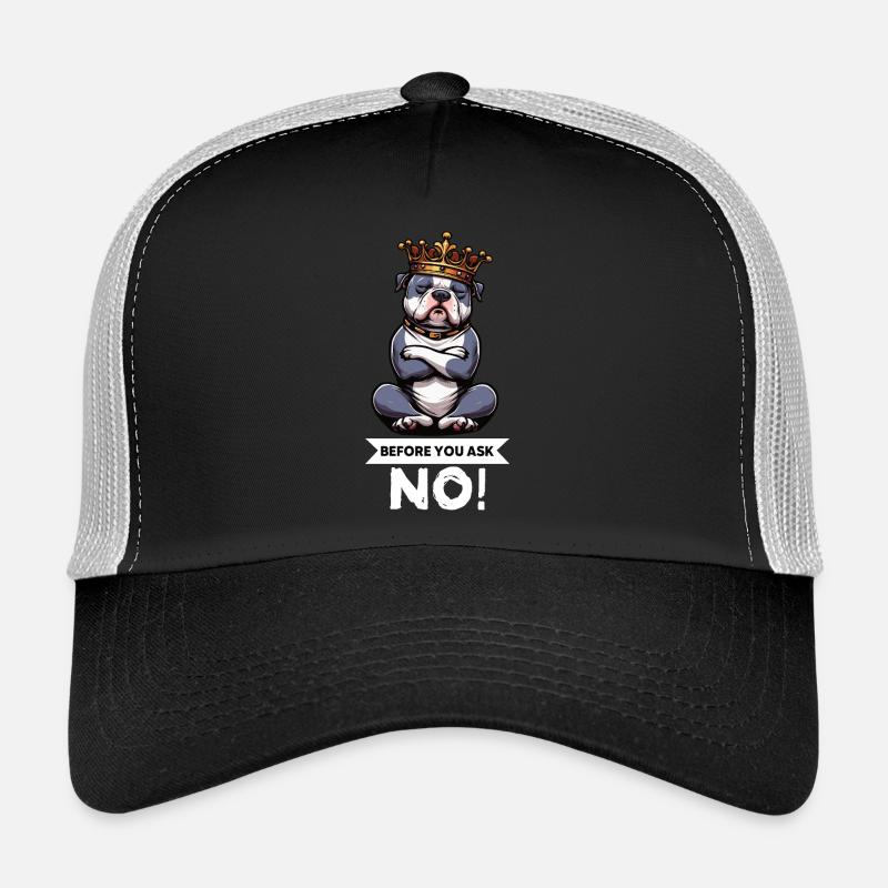 Avant que vous ne demandiez American Bully Bully Pit Bullys Casquette trucker 
