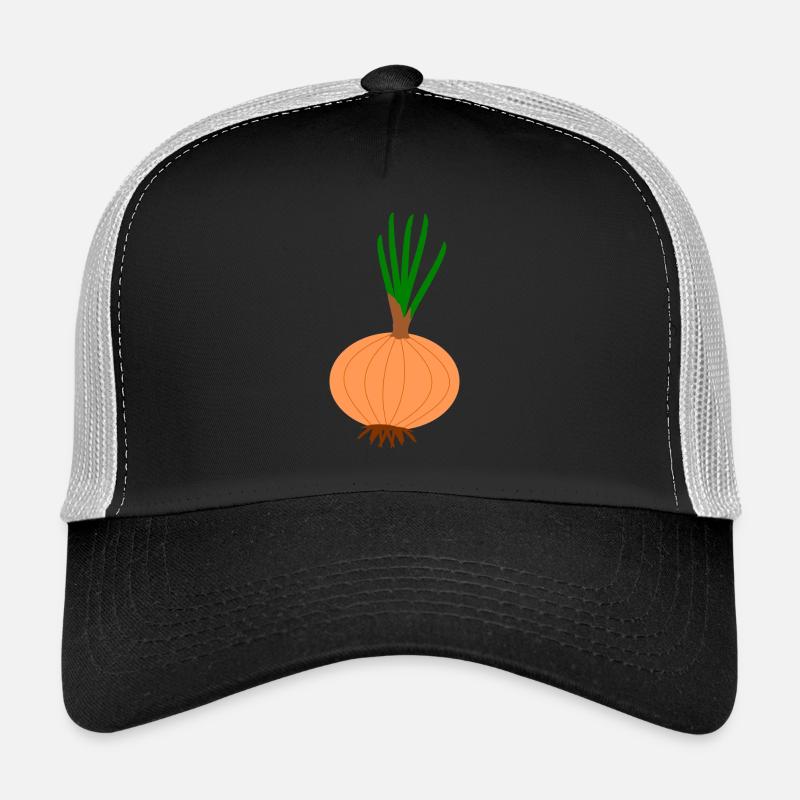 oignons oignon légume Halloween vegetables29 Casquette trucker 