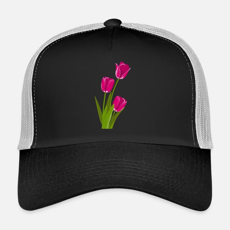 Tulip Gift Gift Idea - Trucker Cap - black/stone grey