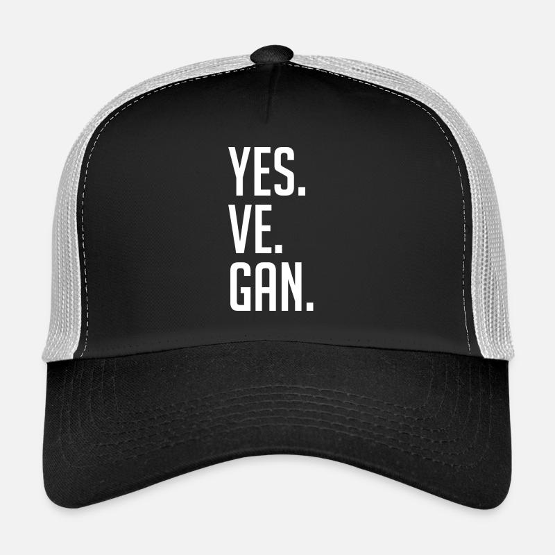 oui, végétalien! Casquette trucker 
