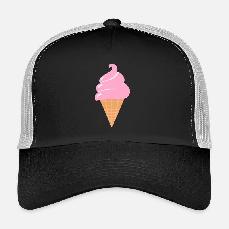 Softeis Eis - Rosa Sommer Eis Trucker Cap