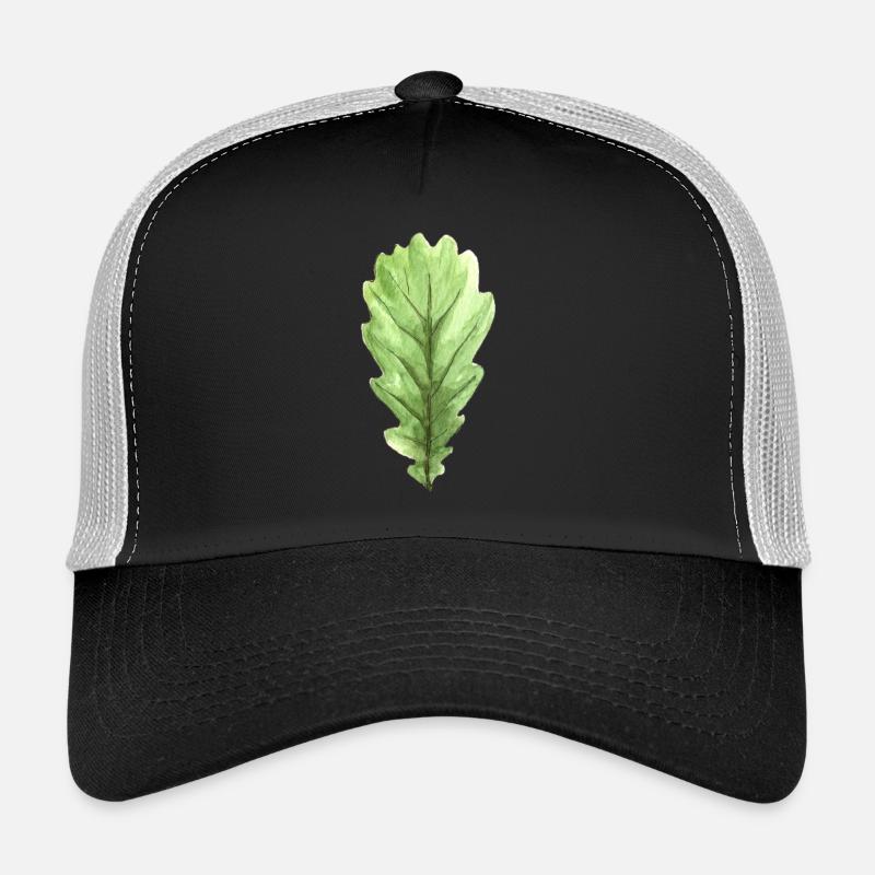 Feuille d'un chêne Casquette trucker 