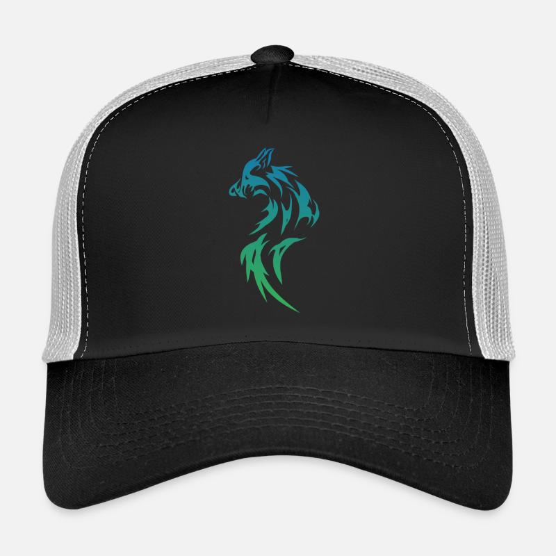 Wolfsilhoutte Trucker Cap