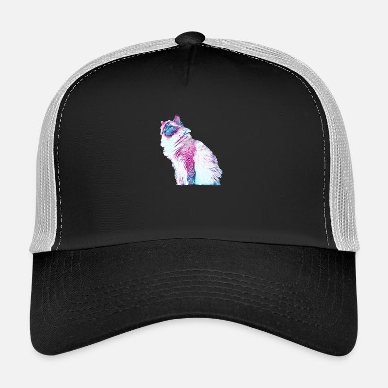 C567D5FC 1F78 48BC 8320 08E07BC565A0 - Trucker Cap - Schwarz/Steingrau