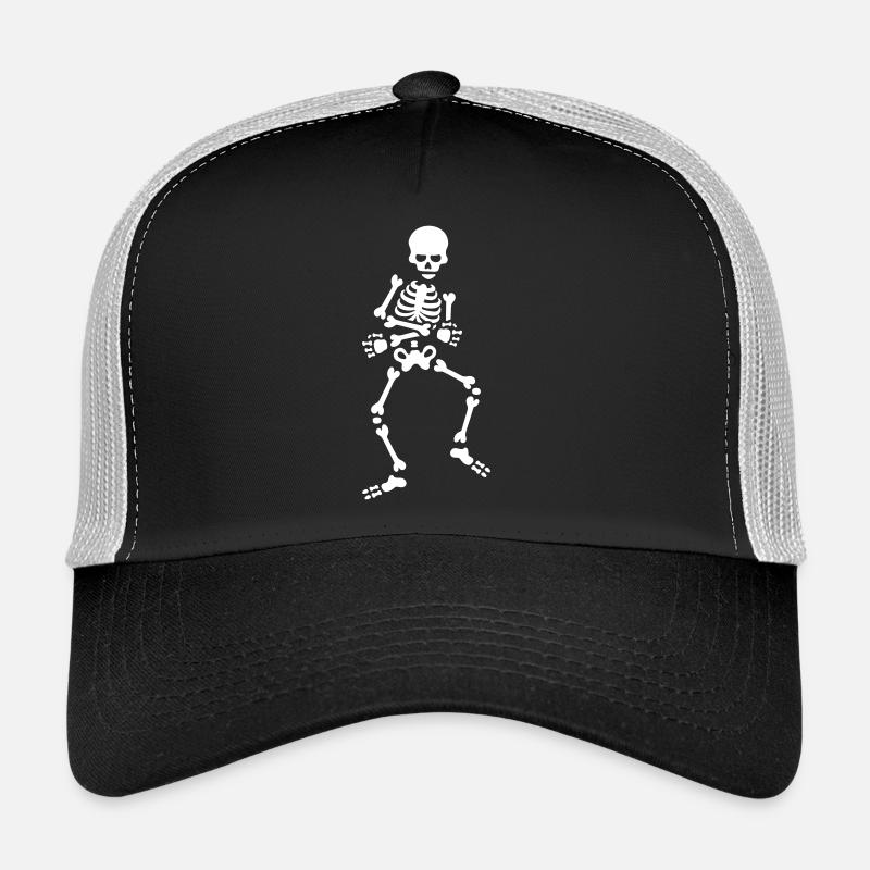 Skidibi dance challenge danse squelette meme Casquette trucker 