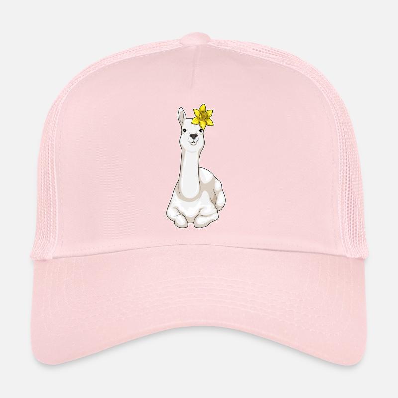 Jonquille de lama Casquette trucker 