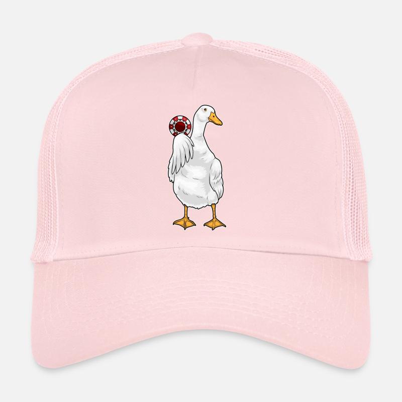 Duck Poker Jetons de poker Casquette trucker 