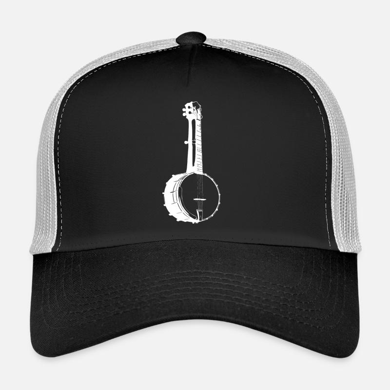 Banjo Sketch Trucker Cap