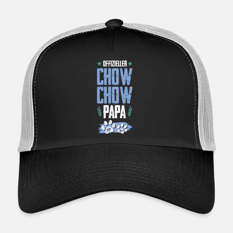Chow Chow Chiens Papa Casquette trucker 
