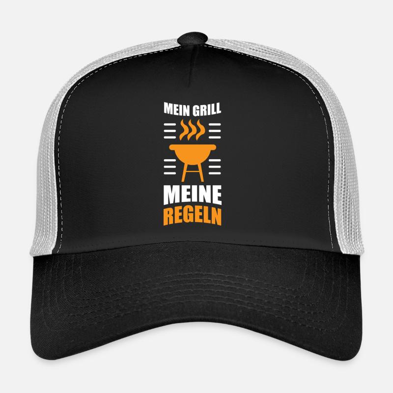 Mon grill Mes règles Casquette trucker 