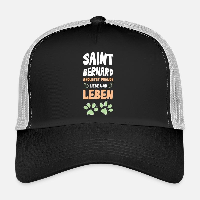 Saint Bernard Liebe und Leben Trucker Cap