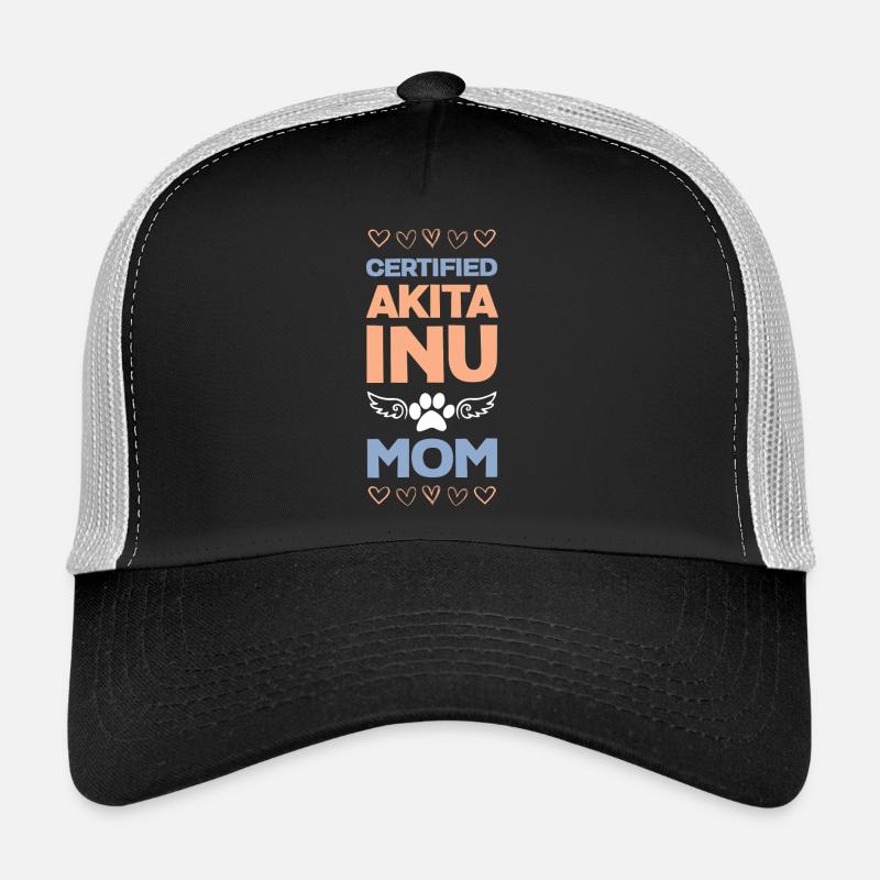 Certification Akita Inu Mom Casquette trucker 