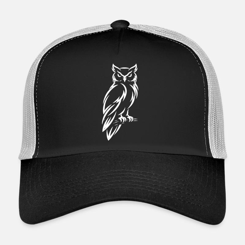 Hibou – Conception mystique de la nature Casquette trucker 