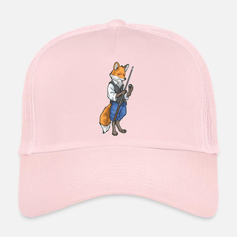 Fox Billiard Cue Sport Casquette trucker 