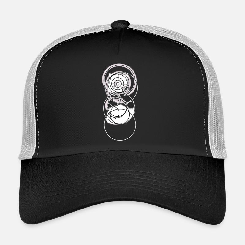 Éclore en équilibre – la fleur du Nombre d’Or Casquette trucker 