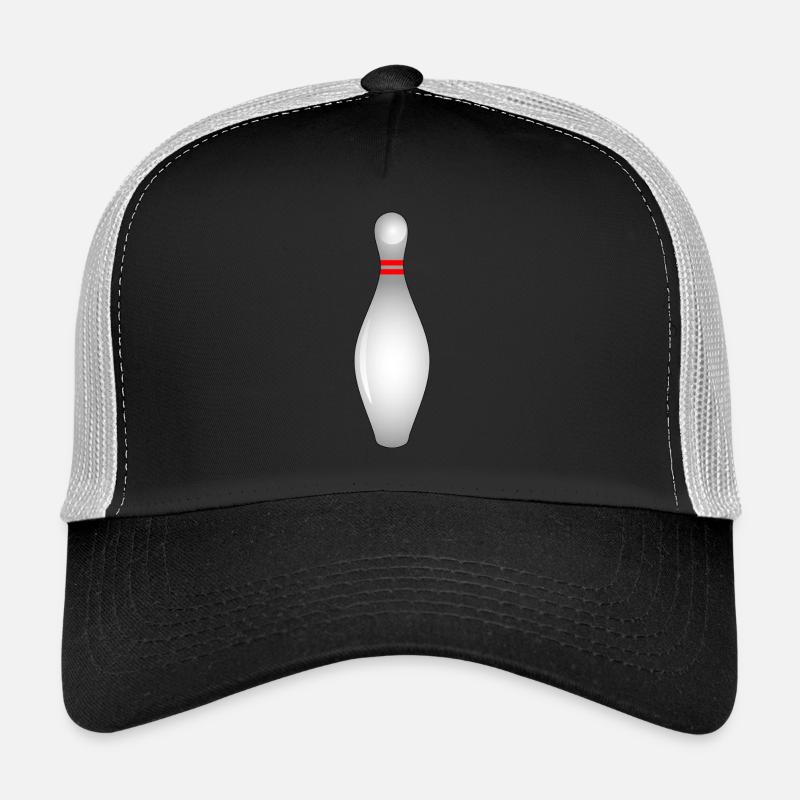 Bowling Pin Trucker Cap