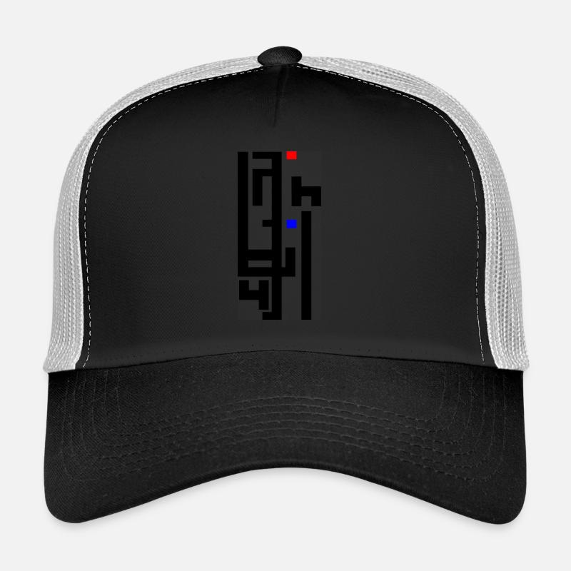 Arabic - Trucker Cap - black/stone grey