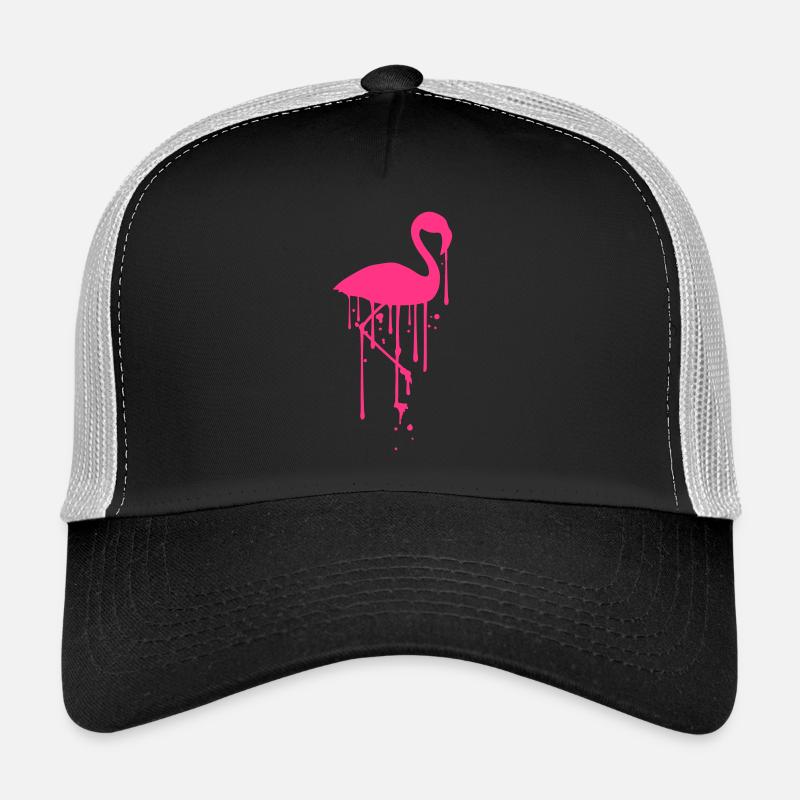 timbre graffiti goutte modèle rangée silhouette u Casquette trucker 