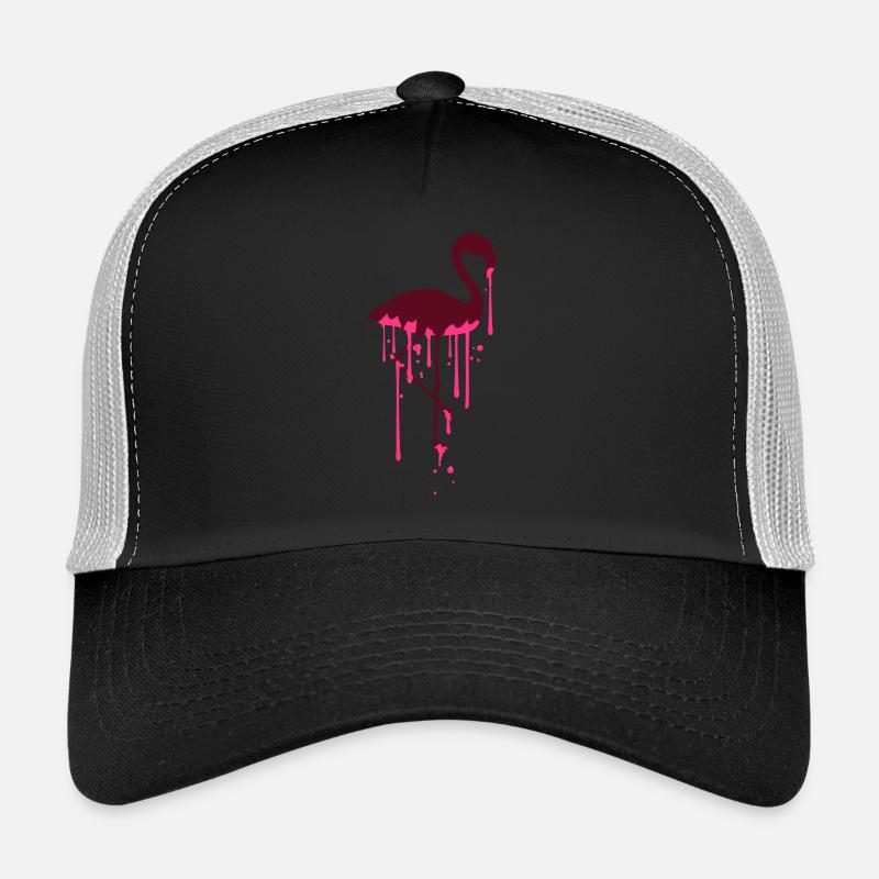 timbre graffiti goutte modèle rangée silhouette u Casquette trucker 