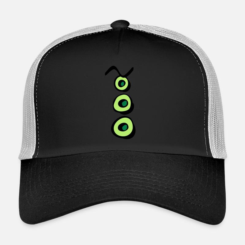 tentakel_p - Trucker Cap - Schwarz/Steingrau
