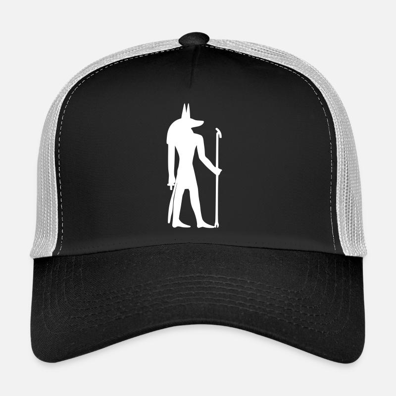 Anubis - Trucker Cap - Schwarz/Steingrau