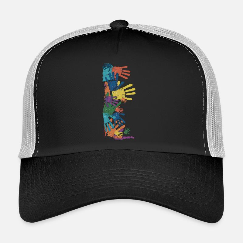 MAINS DE TOUCH Casquette trucker 