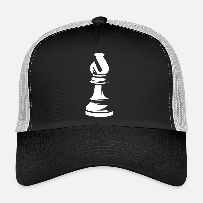Bishop Bishop Chess Figure Chess Symbol Graphic Trucker Cap