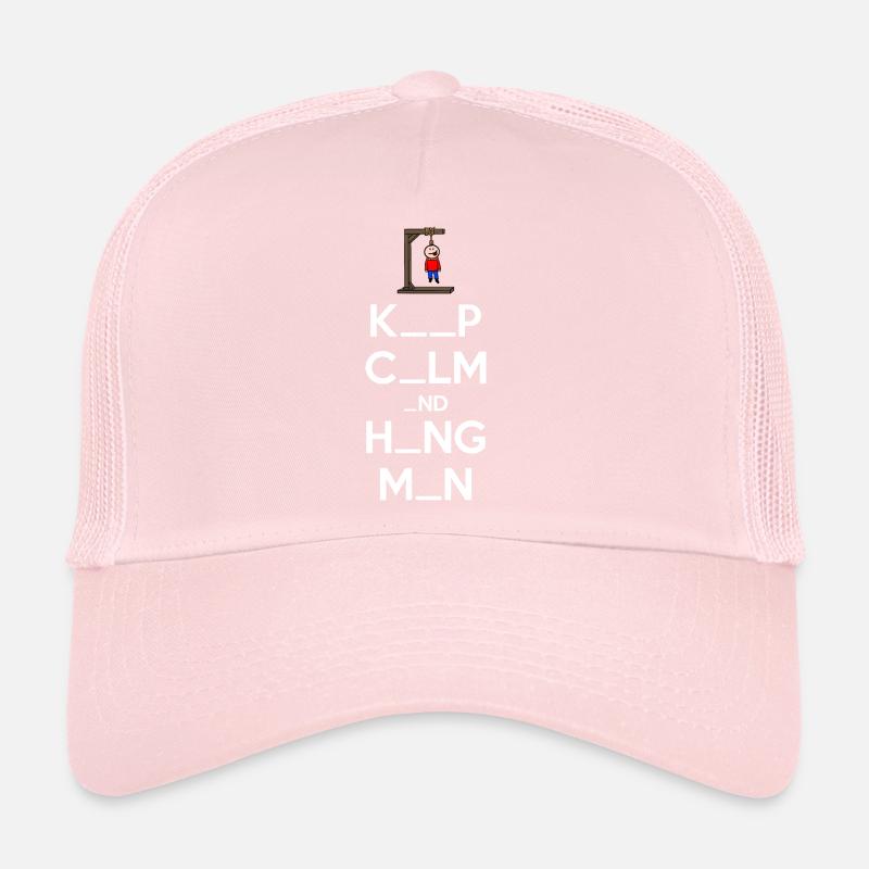 Keep Calm and Hangman Trucker Cap