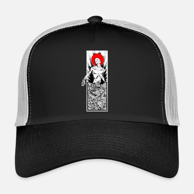 018 Calm Storm A Sticker Trucker Cap