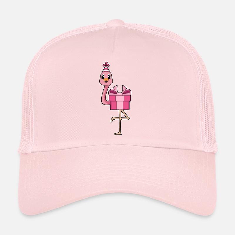Flamingo Birthday Package Trucker Cap