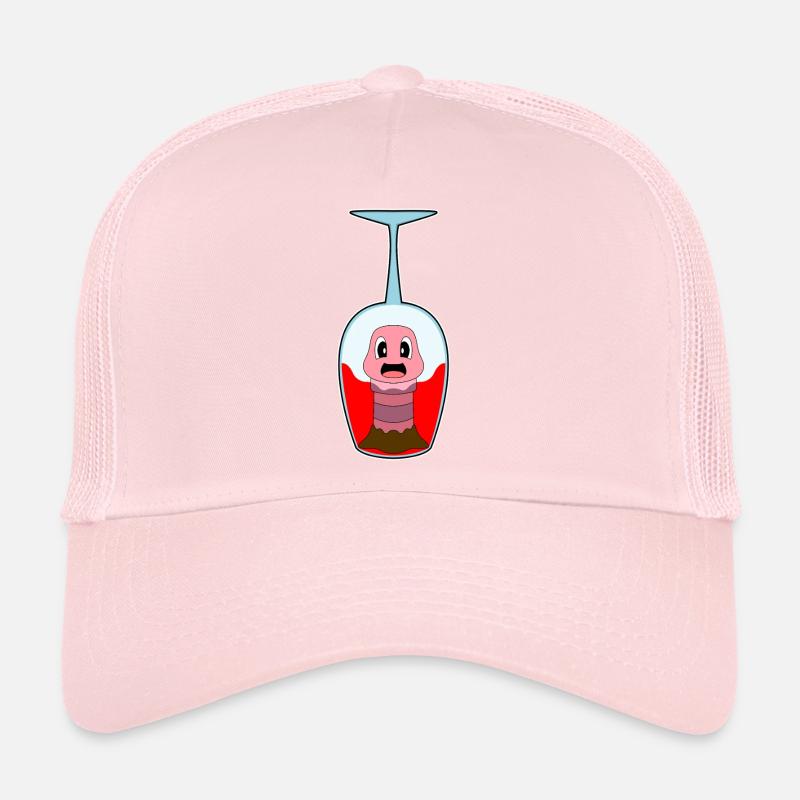 Vin rouge Wurm Casquette trucker 