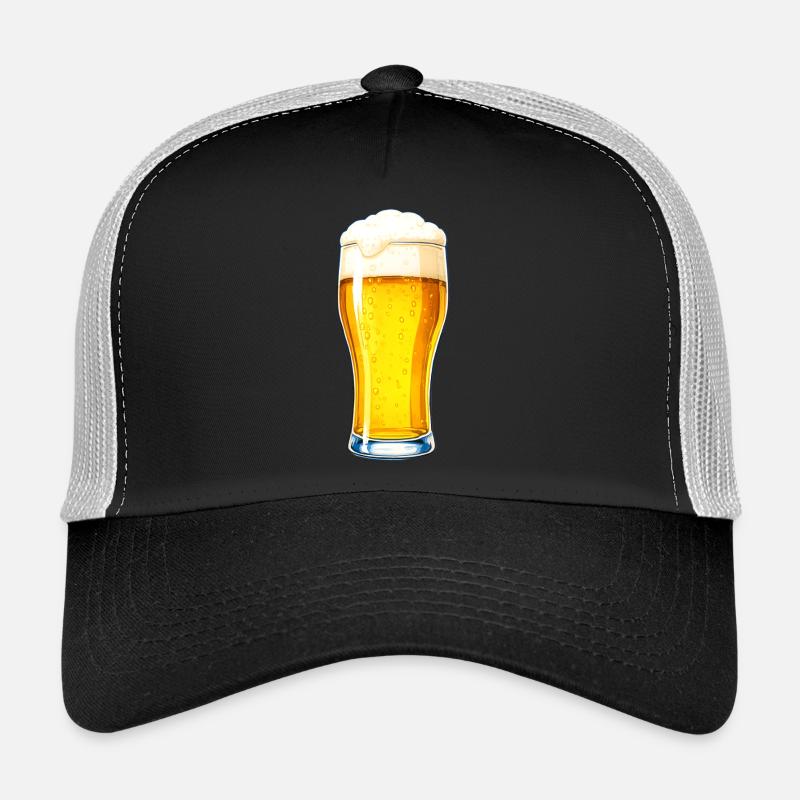 Bierglas-Illustration Trucker Cap