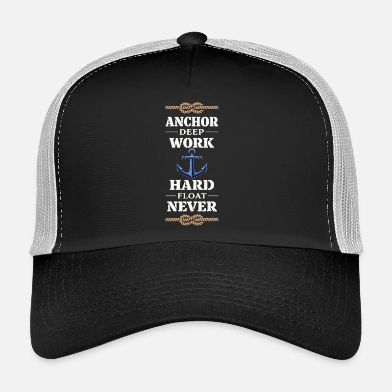 Seemannschaftsgeschenk Für Deckhand Ocean Work Trucker Cap