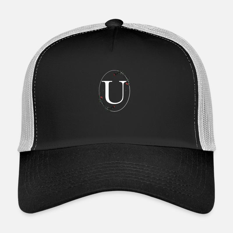 Letter U Trucker Cap