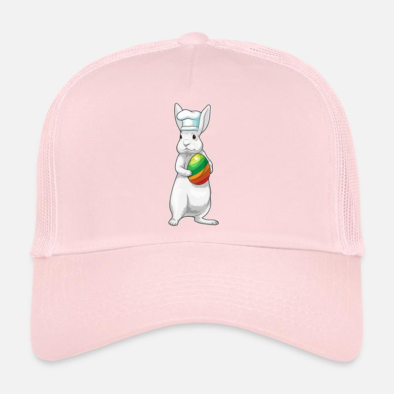 Bunny Easter Cooking Trucker Cap