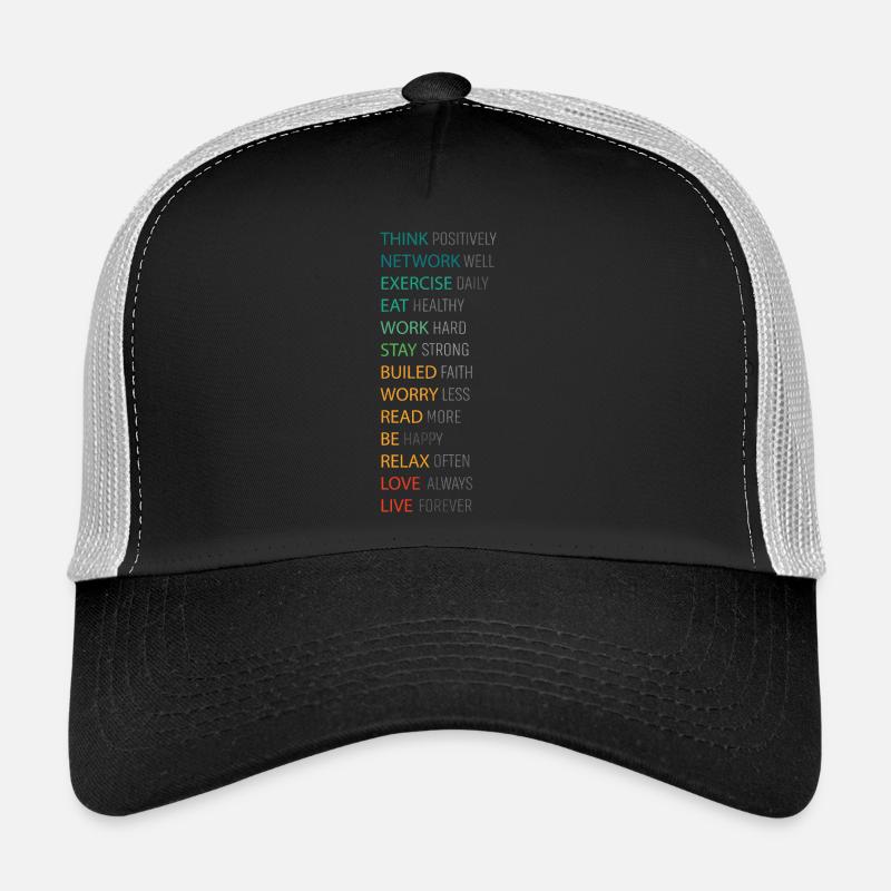 PENSEZ POSITIF Casquette trucker 