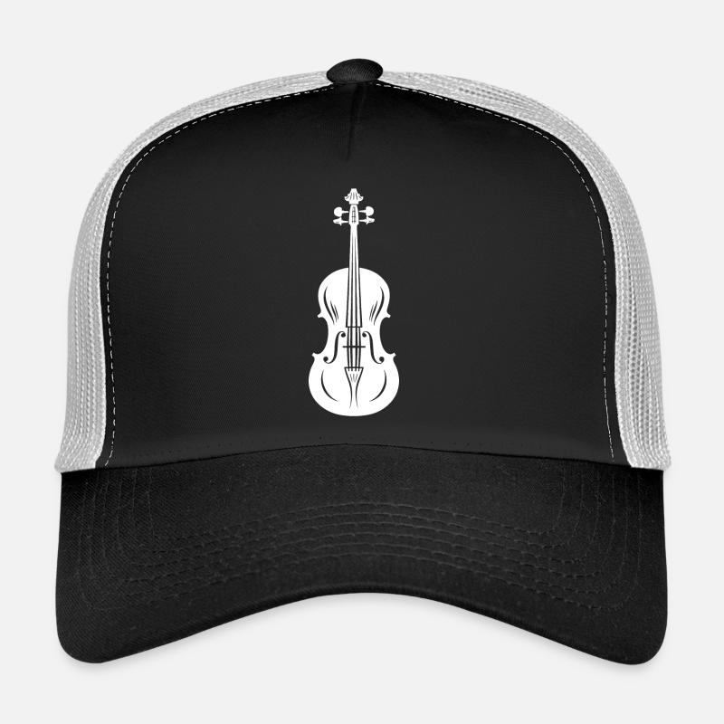 Violin Drawing Trucker Cap